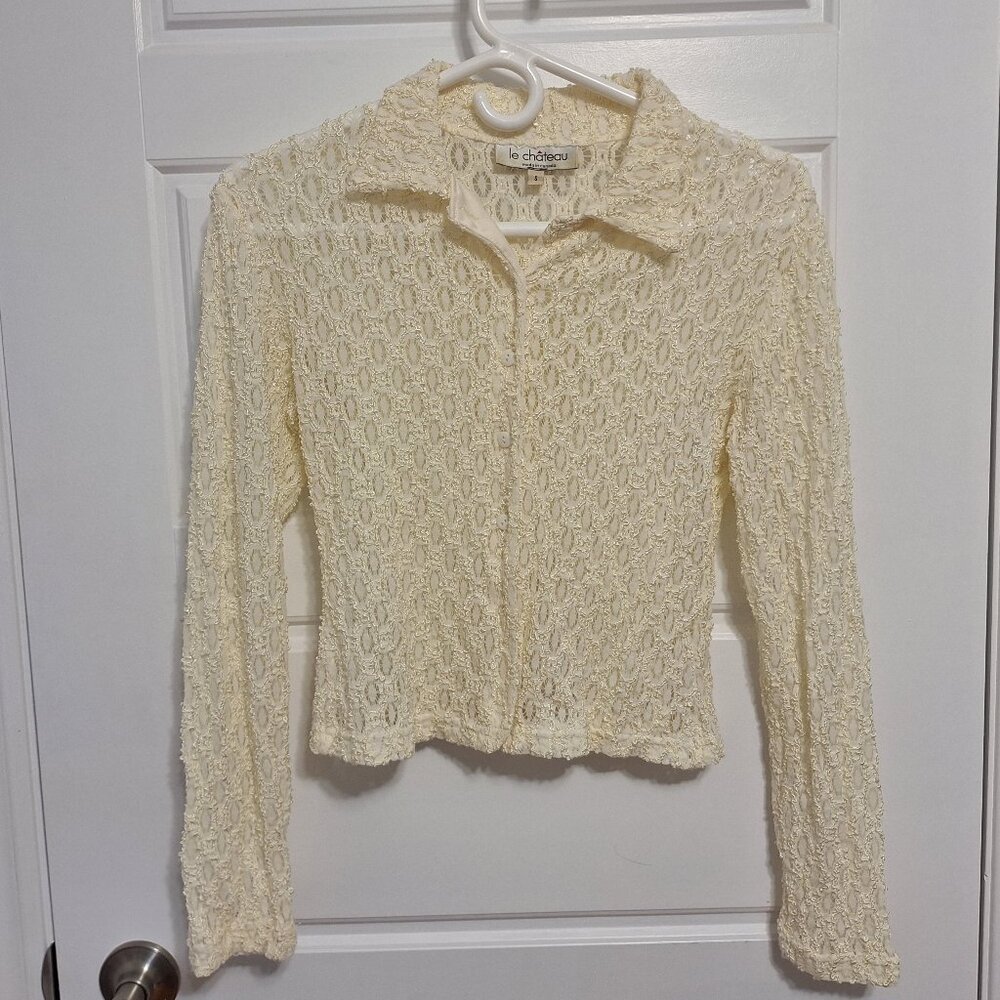 Vintage elegant blouse Made In Canada